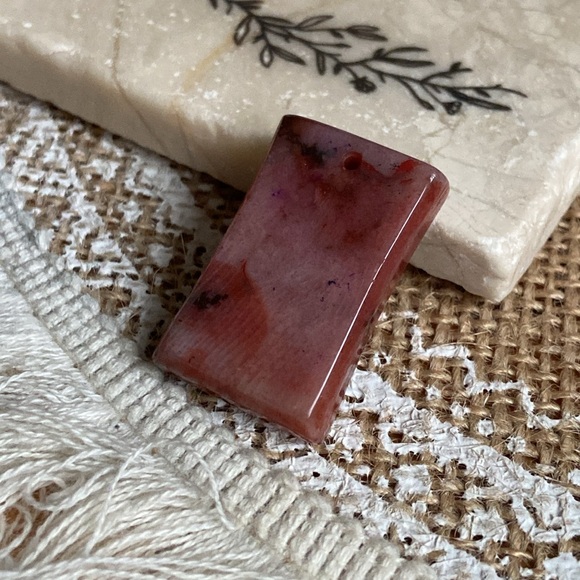 Rectangular Stone Pendant - Picture 4 of 6